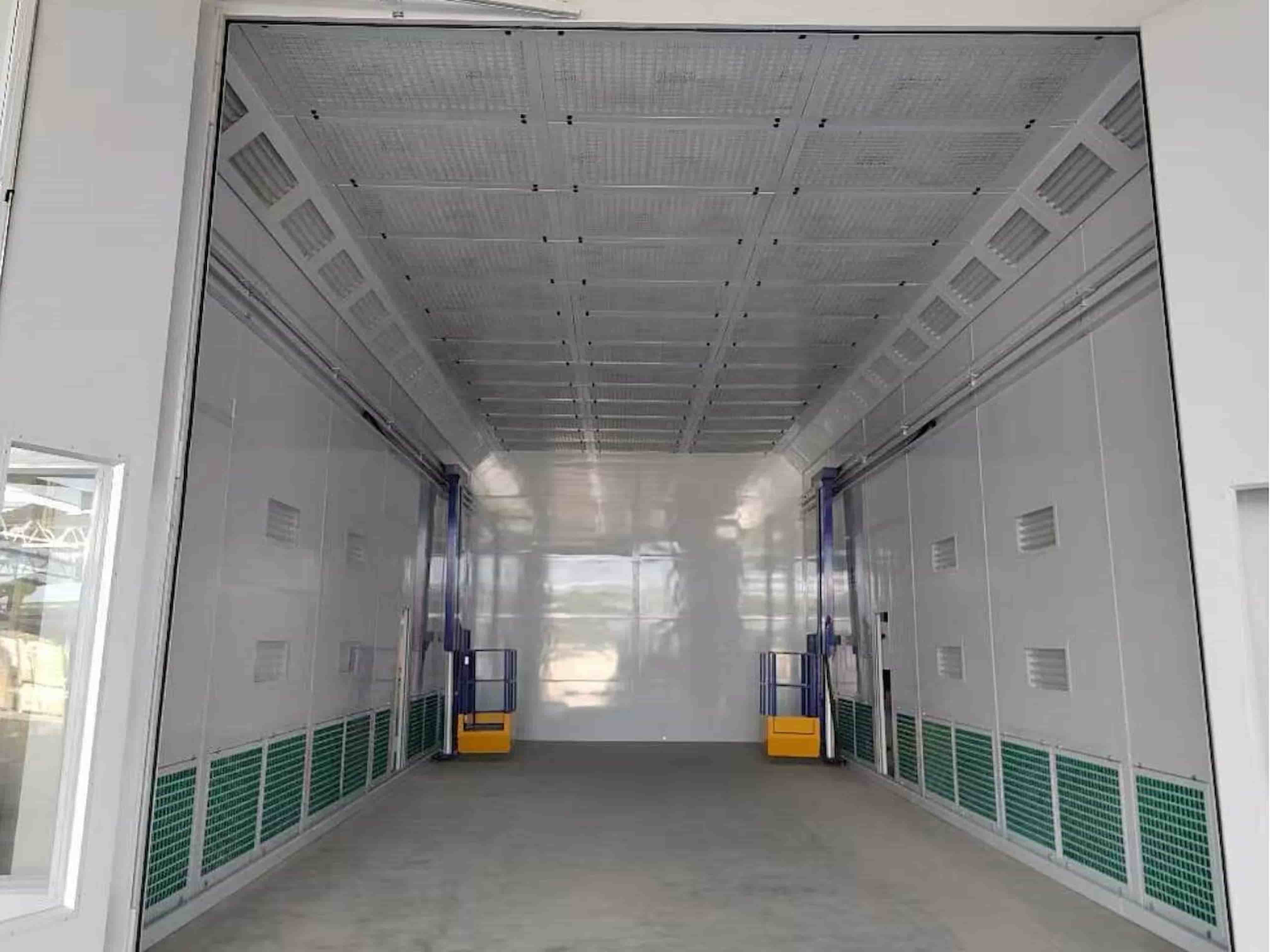 Cabine de peinture pour bus/camions